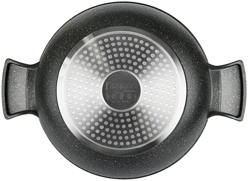 Каструля FISSMAN GRANDE 7,7 л зі скляною кришкою (14321) - фото - №2