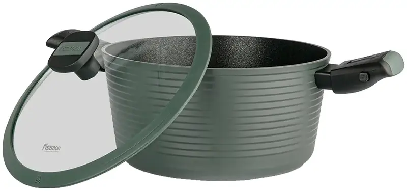 Каструля FISSMAN BRILLIANT 4,5л зі знімними ручками (14382) - фото - №3
