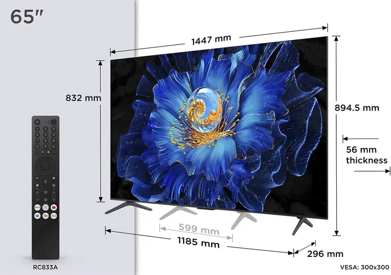 Телевізор TCL 65C6KS - фото - №5