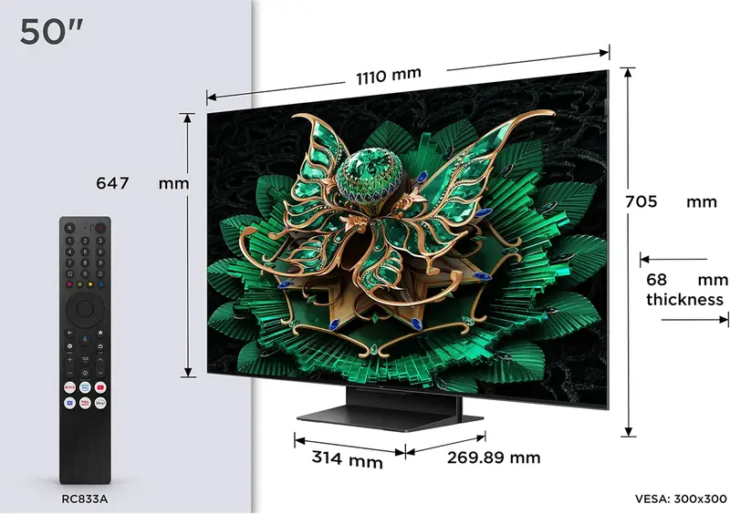 Телевизор TCL 50C7K ᐈ Купить Телевизор TCL 50C7K по низкой цене в