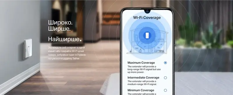 Пiдсилювачi Wi-Fi сигналу TP-Link RE700X AX3000 574+2402Мбит/с - фото - №5