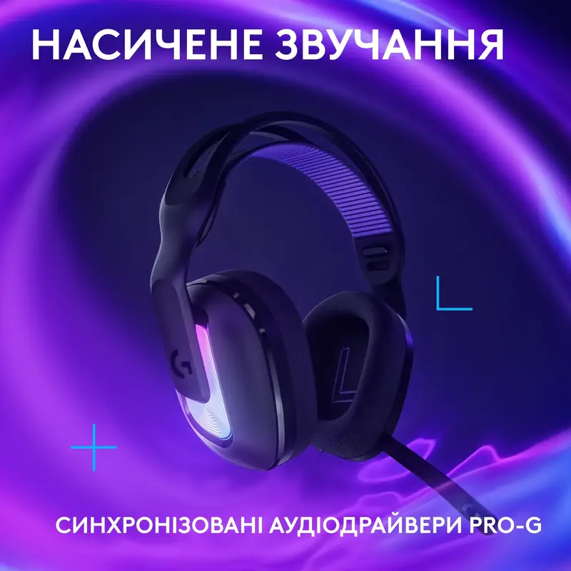 Ігрова гарнітура Logitech Wireless Gaming G522 Black - фото - №3