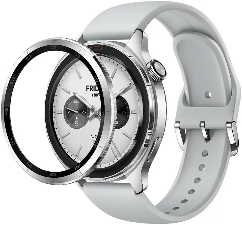 Смарт-годинник Xiaomi Watch S4 Silver BHR9197GL - фото - №2