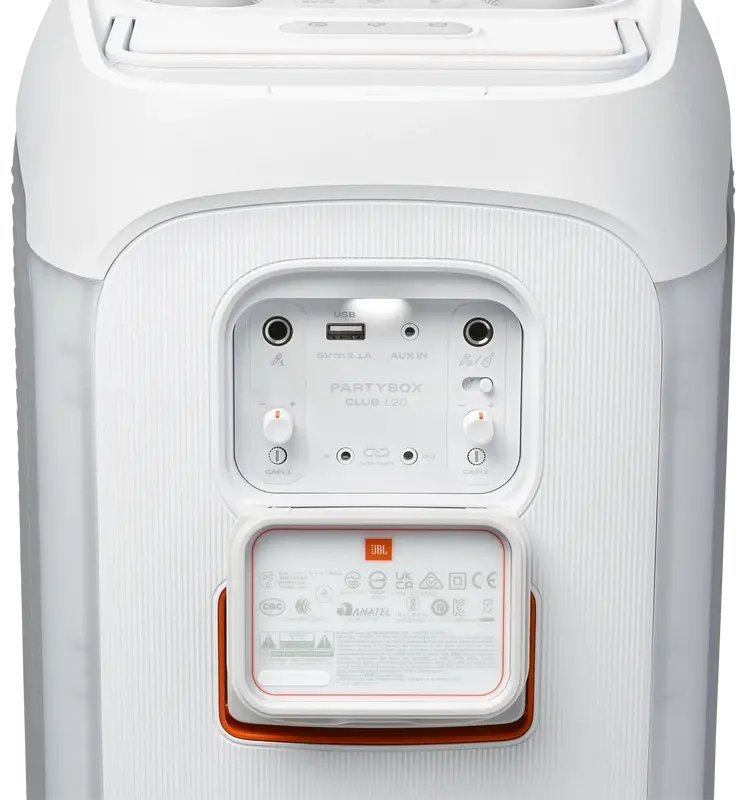 Акустика JBL Partybox Club 120 White - фото - №7