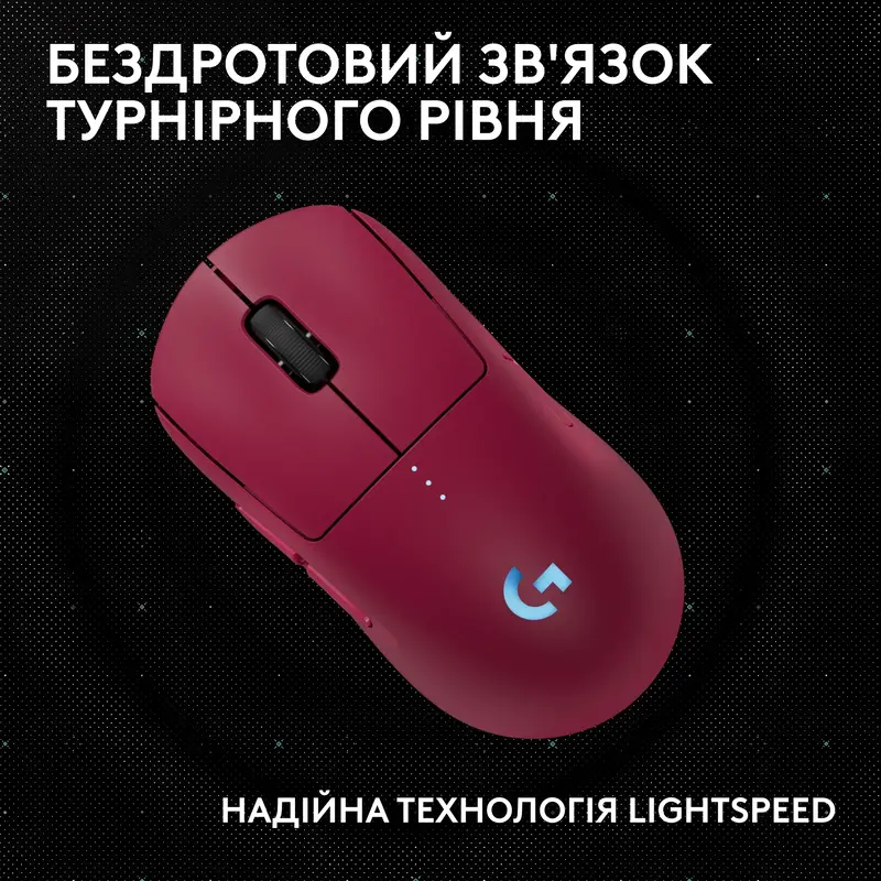 Бездротова ігрова миша Logitech PRO 2 Lightspeed - Magenta - фото - №4