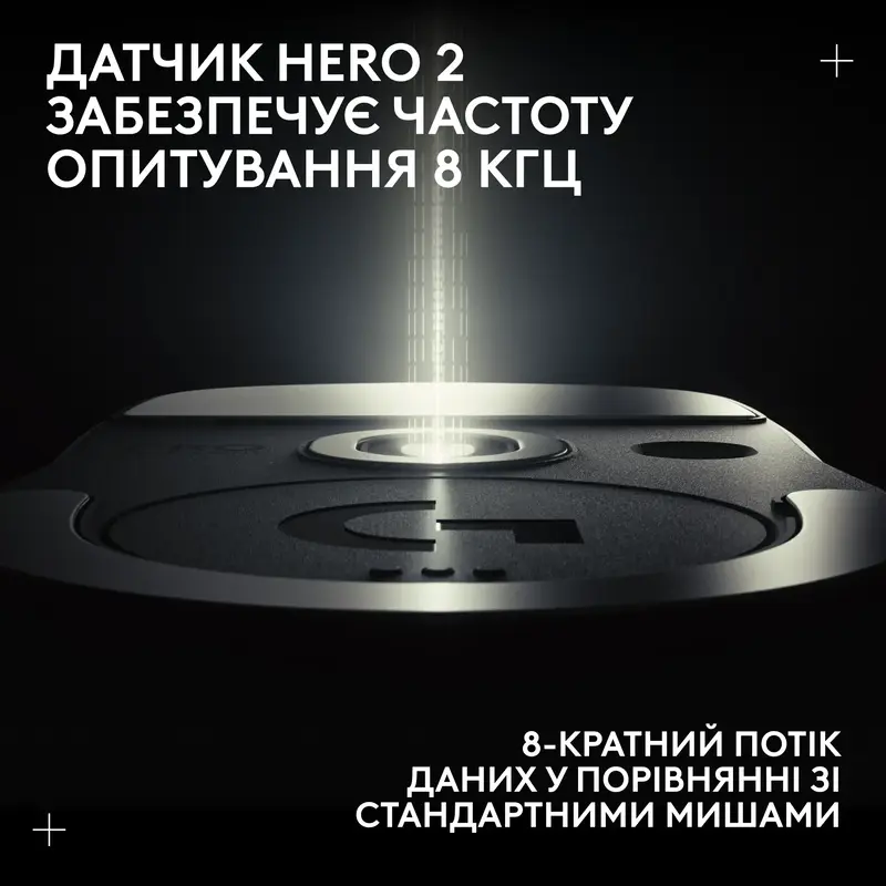 Бездротова ігрова миша Logitech G PRO X SUPERLIGHT 2 LIGHTSPEED - BLACK - фото - №9