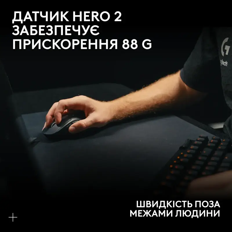 B3 Бездротова ігрова миша Logitech G PRO X SUPERLIGHT 2 LIGHTSPEED - WHITE - фото - №10