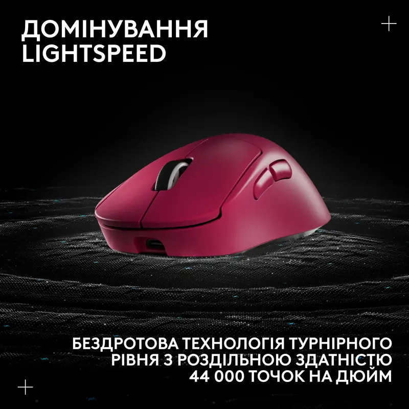 Мышь игровая Logitech G PRO X SUPERLIGHT 2 DEX Wireless BT - PINK - фото - №4