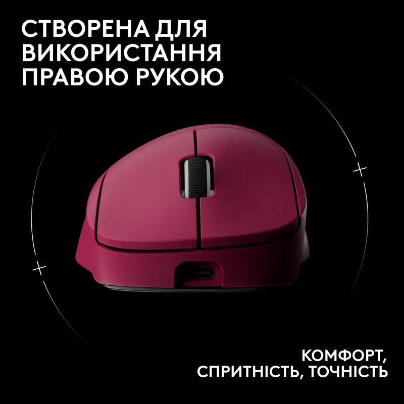 Мышь игровая Logitech G PRO X SUPERLIGHT 2 DEX Wireless BT - PINK - фото - №1