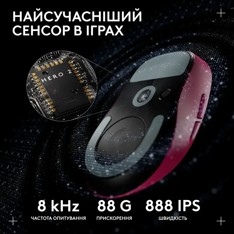 Мышь игровая Logitech G PRO X SUPERLIGHT 2 DEX Wireless BT - PINK - фото - №3