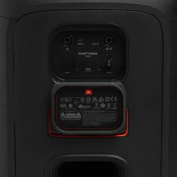Акустика JBL PartyBox 520 Black - фото - №14