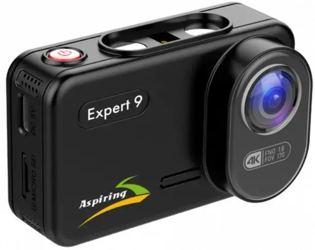 Відеореєстратор Aspiring Expert 9 Speedcam, WI-FI, GPS, 2K, 2 камери - фото - №2