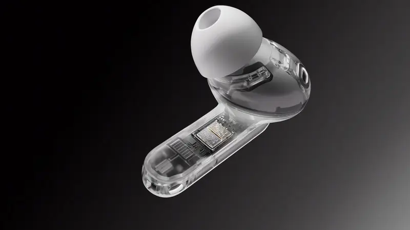 Бездротові навушники OPPO Enco X3s ETED1 Nebula Silver - фото - №9