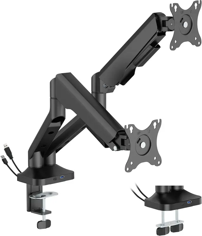 Настільне кріплення для монітора Officepro MA452B 17-35" Black - фото - №0