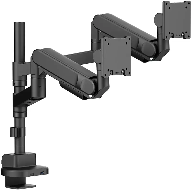 Настільне кріплення для монітора Officepro MAH752B 24-57" Black - фото - №2