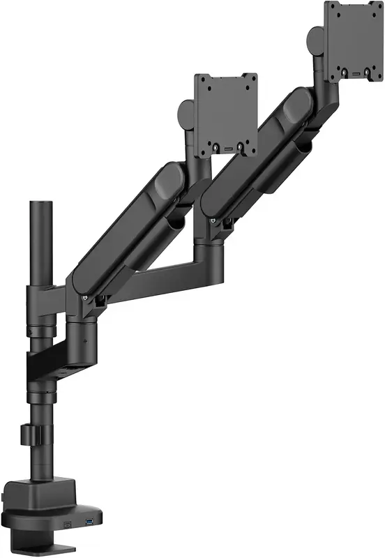 Настільне кріплення для монітора Officepro MAH752B 24-57" Black - фото - №5