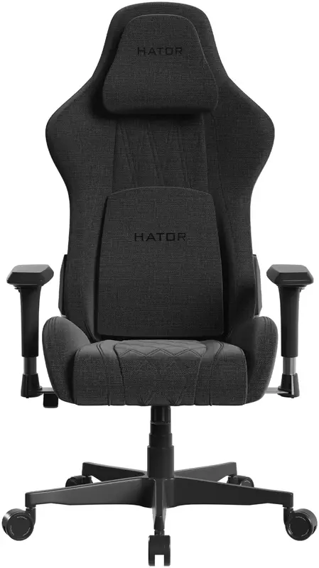 Игровое кресло HATOR Darkside 3M Fabric (HTC3010M) Black - фото - №0