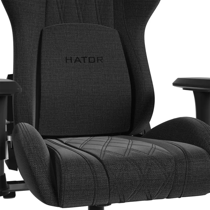 Игровое кресло HATOR Darkside 3M Fabric (HTC3010M) Black - фото - №9