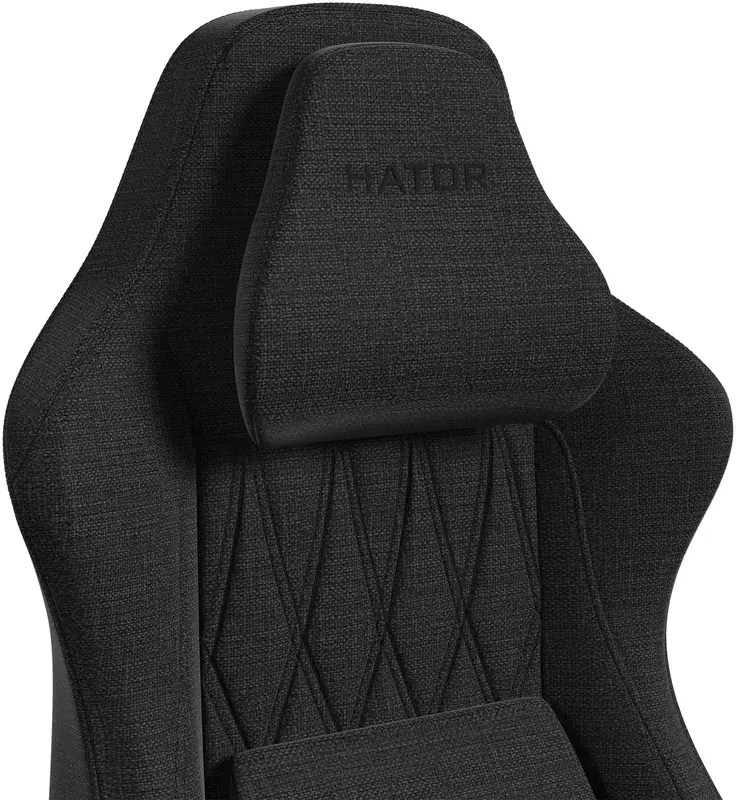 Ігрове крісло HATOR Darkside 3L Fabric (HTC3010L) Black - фото - №6