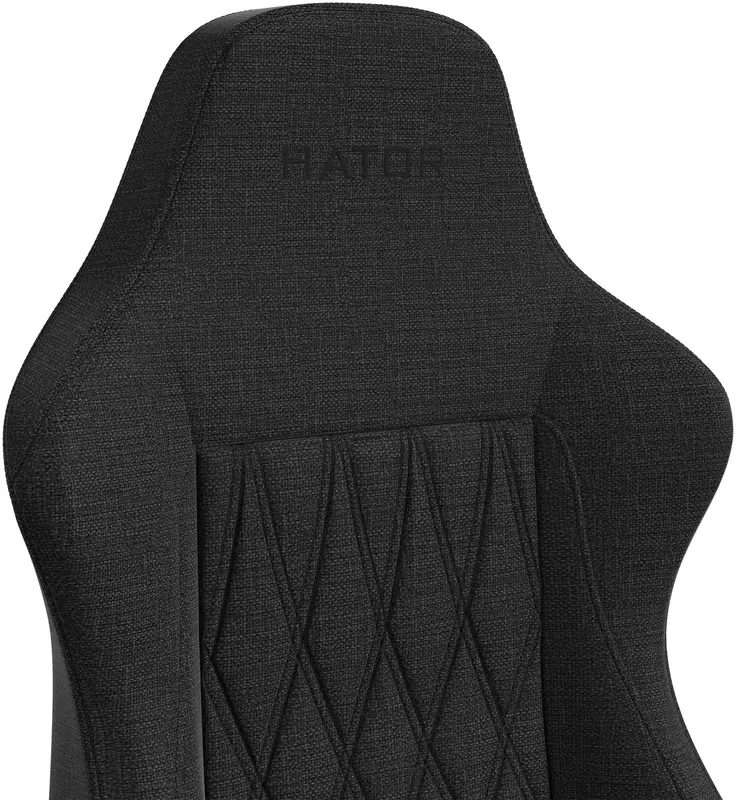 Ігрове крісло HATOR Darkside 3L Fabric (HTC3010L) Black - фото - №7