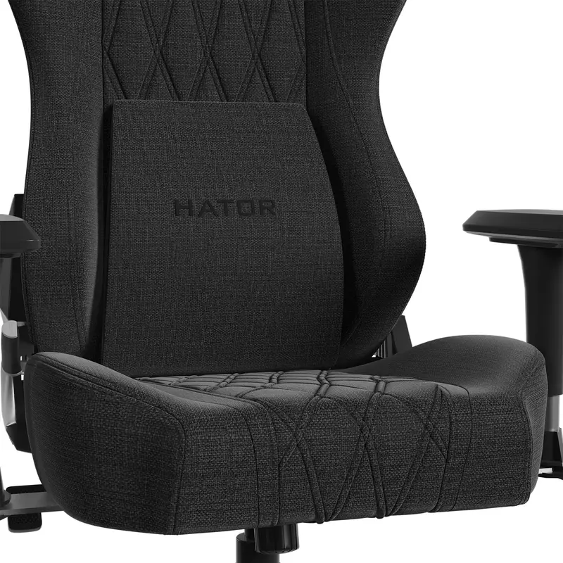 Ігрове крісло HATOR Darkside 3L Fabric (HTC3010L) Black - фото - №9