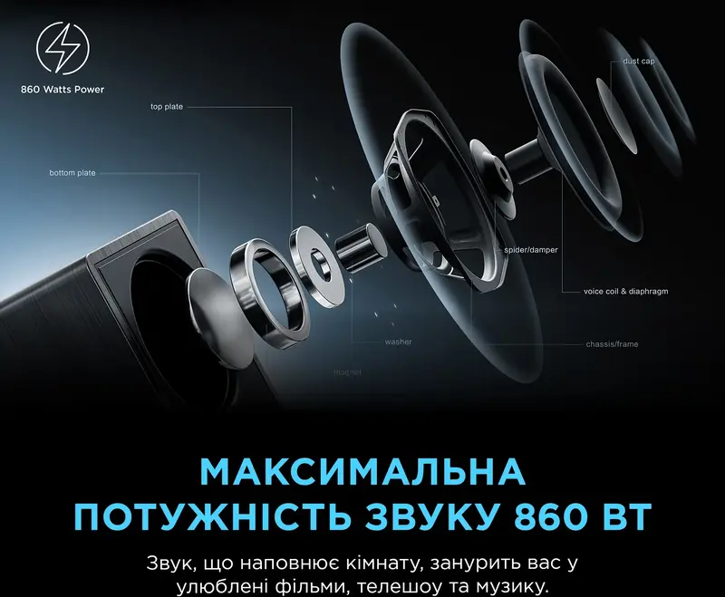 Саундбар TCL Q85HE - фото - №4