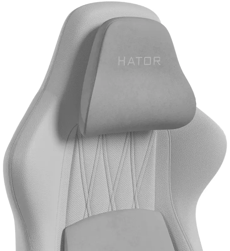 Ігрове крісло HATOR Darkside 3M PU (HTC3001M) White - фото - №7