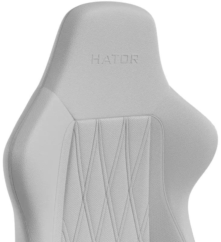 Ігрове крісло HATOR Darkside 3M PU (HTC3001M) White - фото - №8