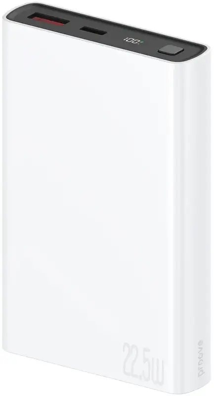 Порт.ЗП Proove Hyper Flux Plus 10000mAh 22.5W (белый) - фото - №0