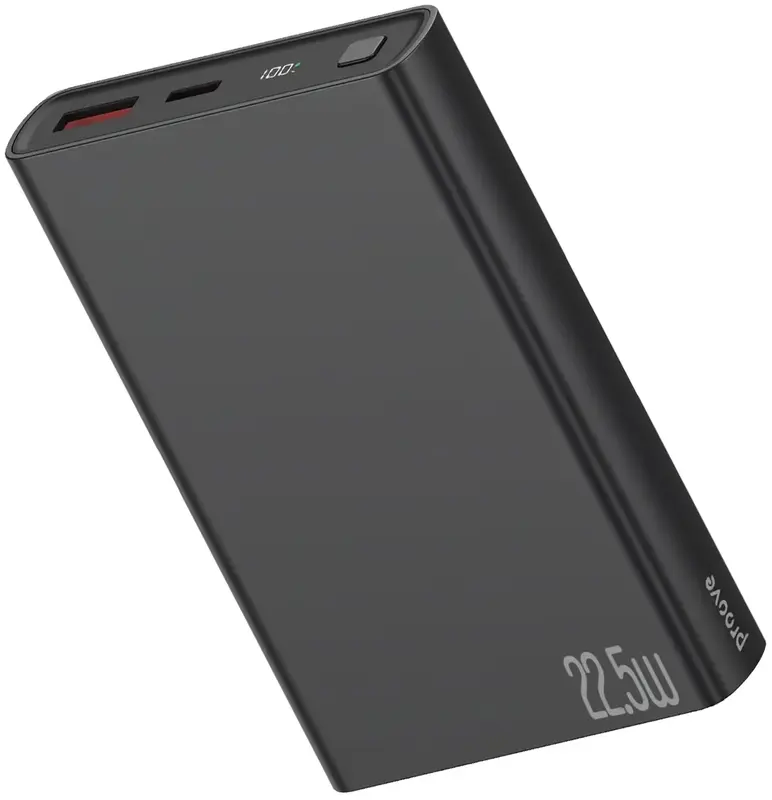 Повербанк Proove Hyper Flux Plus 10000mAh 22.5W чорний - фото - №4