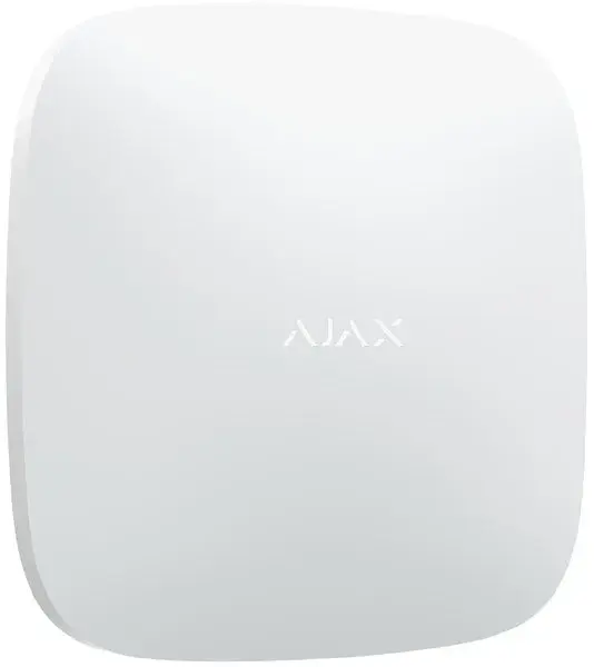 Ретранслятор сигналу Ajax ReX, Jeweller, бездротовий білий - фото - №1