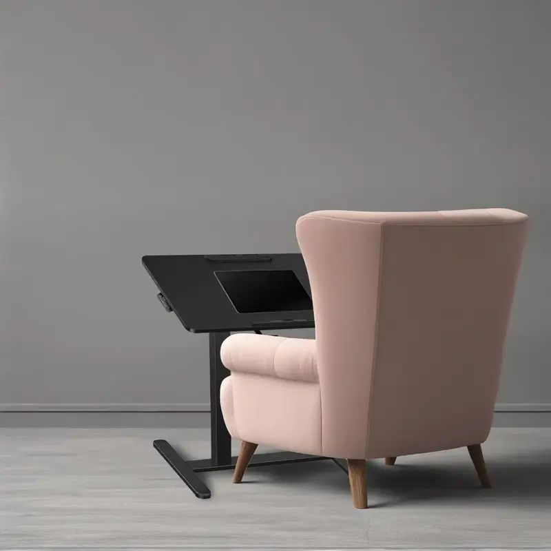 Комп'ютерний стіл Officepro ODM405B Black - фото - №3