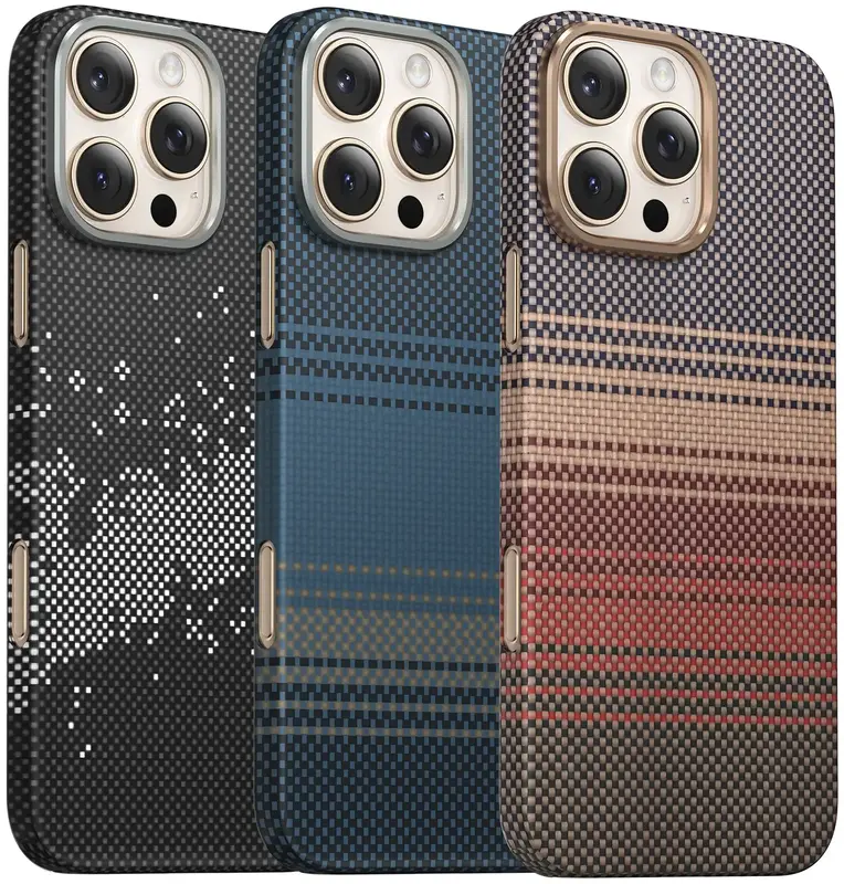Чохол Keephone Kevilar Seanova MagSafe Case for iPhone 16 Pro Max Starry (KPKVSE16PMSY) - фото - №6