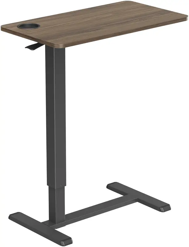 Компьютерный стол Officepro ODM270DW Dark Wood/Black - фото - №0