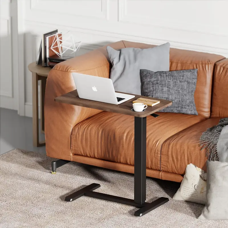 Компьютерный стол Officepro ODM270DW Dark Wood/Black - фото - №3