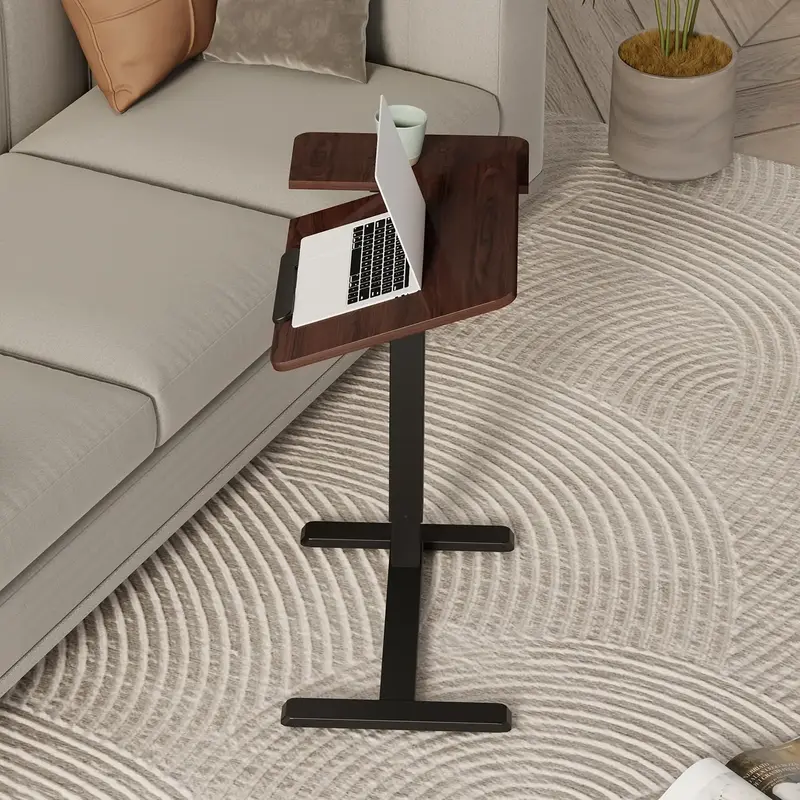 Комп'ютерний стіл Officepro ODM320DW Dark Wood/Black - фото - №4