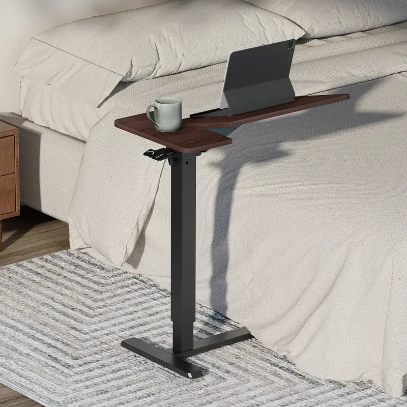 Комп'ютерний стіл Officepro ODM320DW Dark Wood/Black - фото - №5