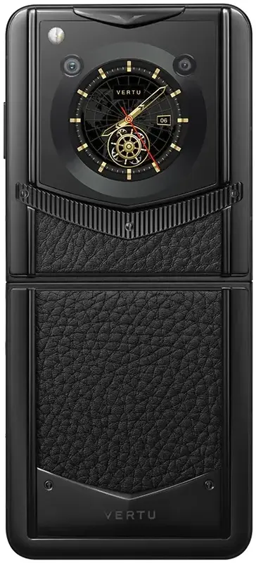 Vertu Ironflip Calfskin Series Jade Black - фото - №3