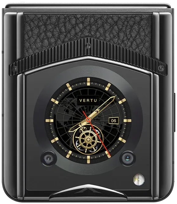 Vertu Ironflip Calfskin Series Jade Black - фото - №4