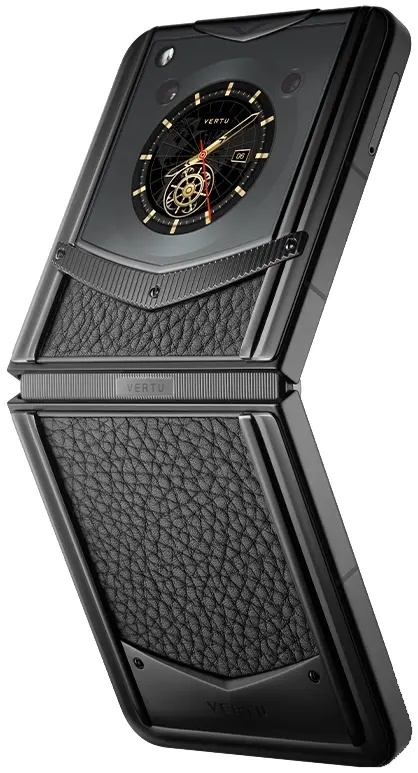 Vertu Ironflip Calfskin Series Jade Black - фото - №5