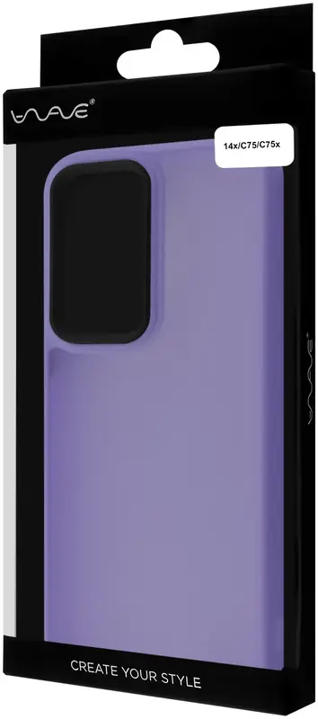 Чохол для Realme 14x/C75/C75x WAVE Matte Color Case (light purple) - фото - №4
