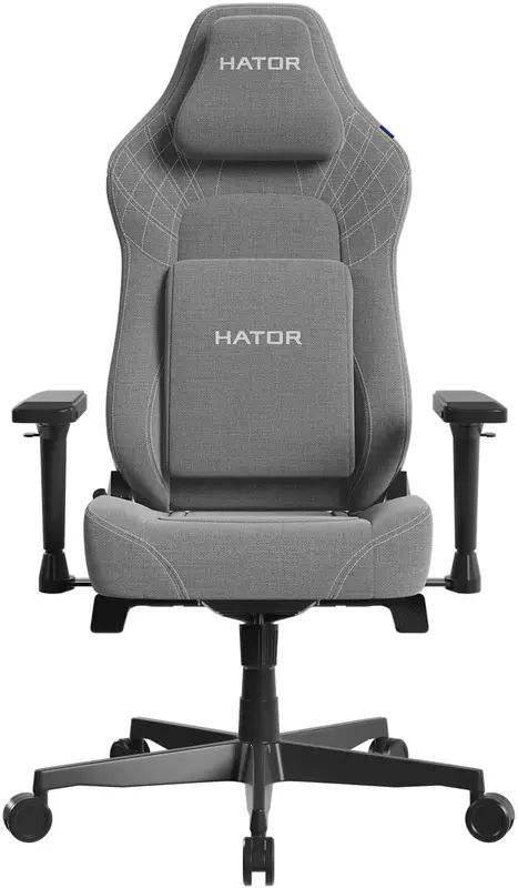 Ігрове крісло HATOR Darkside 3L PRO Fabric (HTC3216L) Grey - фото - №0