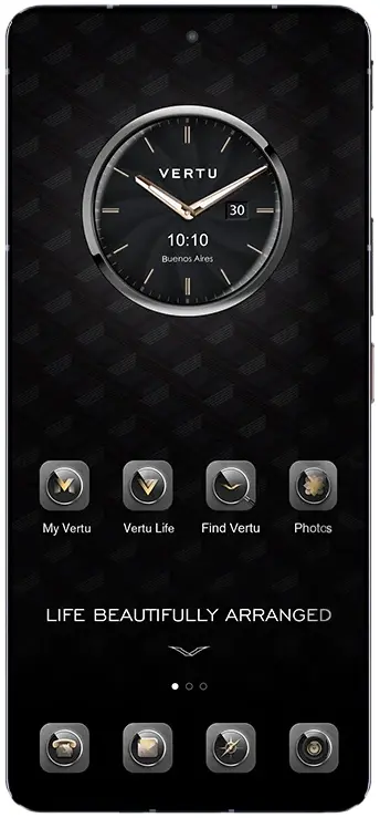 Vertu Metavertu 2 Max Screen Calfskin Web3 AI Phone 1TB Jade Black - фото - №1