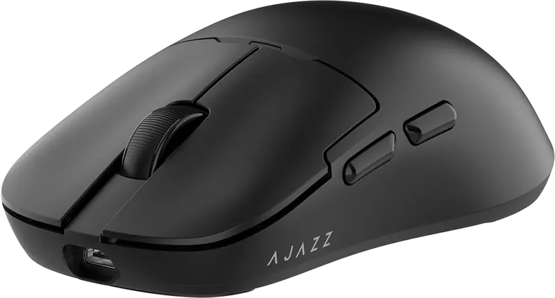 Комп'ютерна миша Ajazz AJ159P MC Black - фото - №1