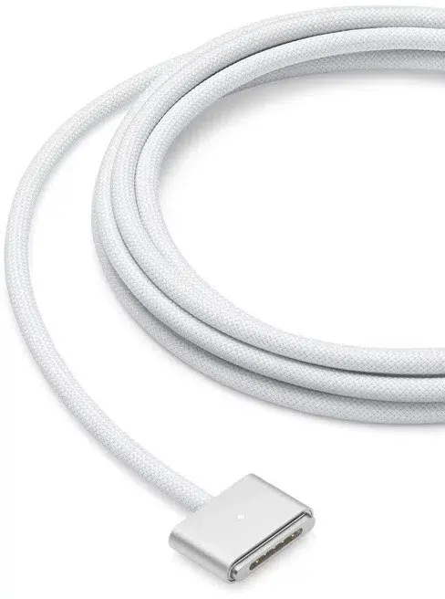 Кабель Apple USB-C to MagSafe 3 2m (сріблястий) (MW613) - фото - №1