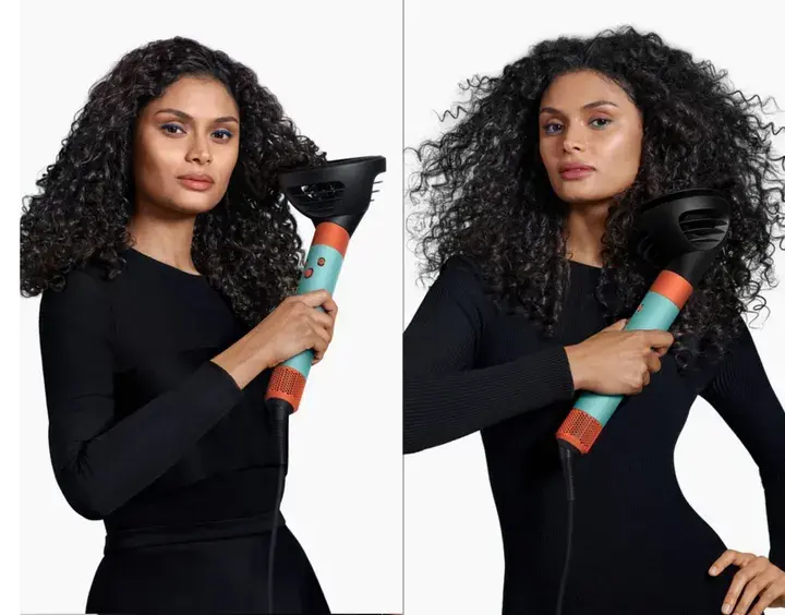 Стайлер Dyson HS08 Airwrap ID Curly/Coily Ceramic Patina/Topaz - фото - №5