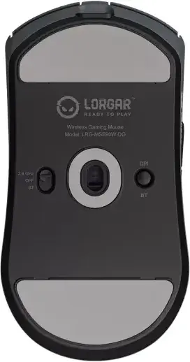 Комп'ютерна миша Lorgar Elite MSE90W Wireless Dark Grey - фото - №6