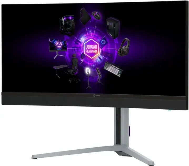 Монітор 34" Lorgar UWQHD MiniLED 1ms VA 180Hz - фото - №2