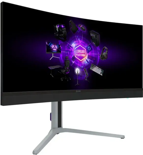 Монітор 34" Lorgar UWQHD MiniLED 1ms VA 180Hz - фото - №9