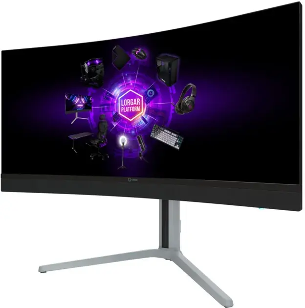 Монітор 34" Lorgar UWQHD MiniLED 1ms VA 180Hz - фото - №8